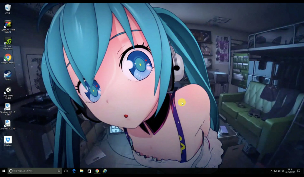 動く壁紙 Wallpaper Engine で初音ミクを召喚したら噂通り凄かった